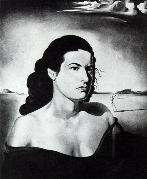 Portrait of Mrs. Luther Greene, 1942 - Salvador Dali