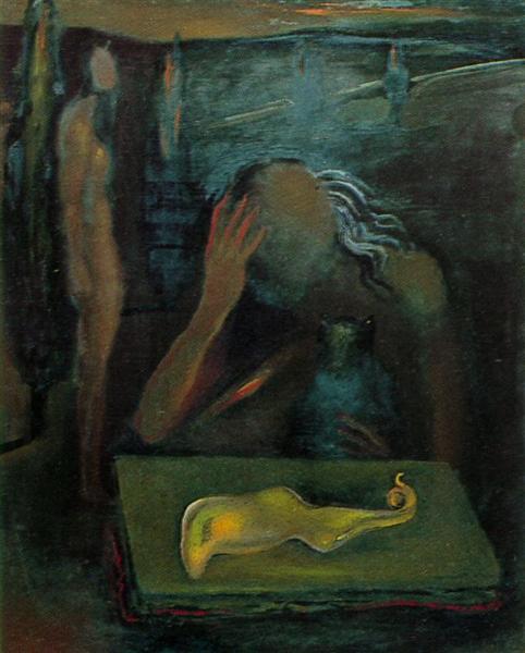 Untitled (Looking at The Great Masturbator), 1981 - Salvador Dali