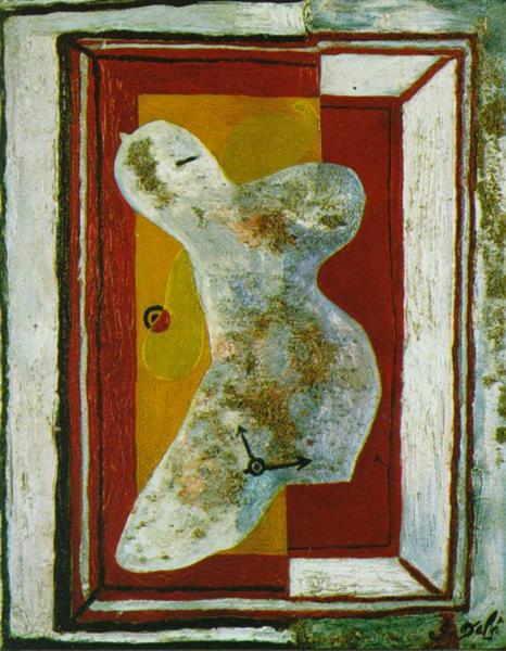 Soft Nude (Nude Watch), c.1928 - Сальвадор Далі