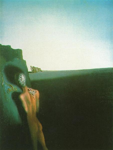 Solitude - Anthropomorphic Echo, 1935 - Salvador Dali