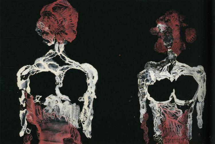 Two Figures, 1936 - Salvador Dali
