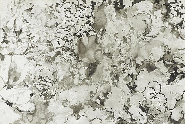 Abstract composition - Самуель Бурі