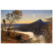 Classical River Scene - Samuel Palmer