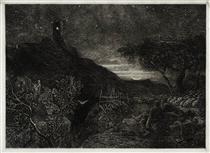 The Lonely Tower - Samuel Palmer