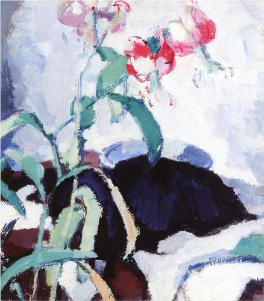 Martagon Lilies, 1930 - Samuel Peploe