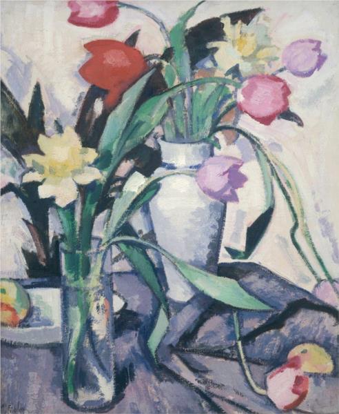 Tulips, 1923 - Samuel Peploe