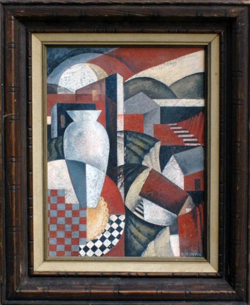 Cubist Composition - Sándor Bortnyik