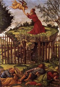 The Agony in the Garden - Sandro Botticelli