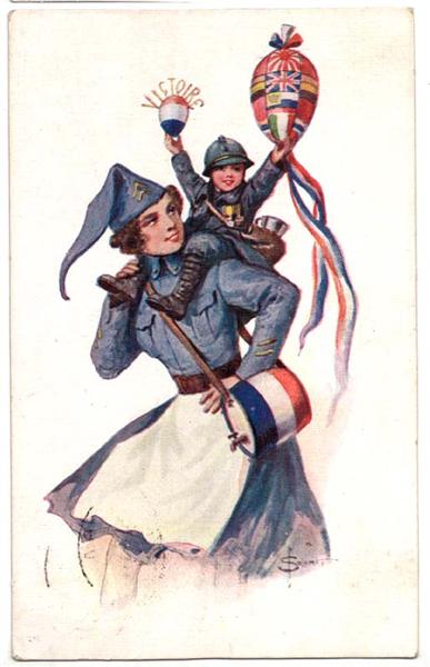 Vive la France!, 1916 - Sergueï Solomko
