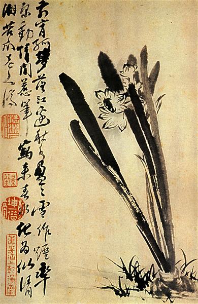 The Daffodils, 1694 - Shi Tao