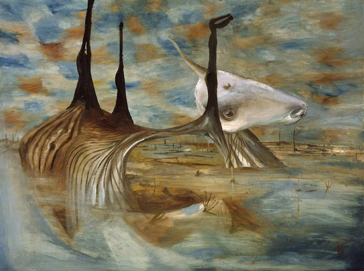 Туша в болоті, 1955 - Сідней Нолан
