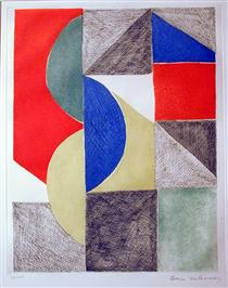 Abstract Composition - Sonia Delaunay-Terk