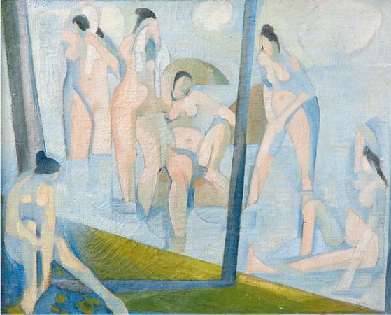 The Bathers - Stanley Pinker