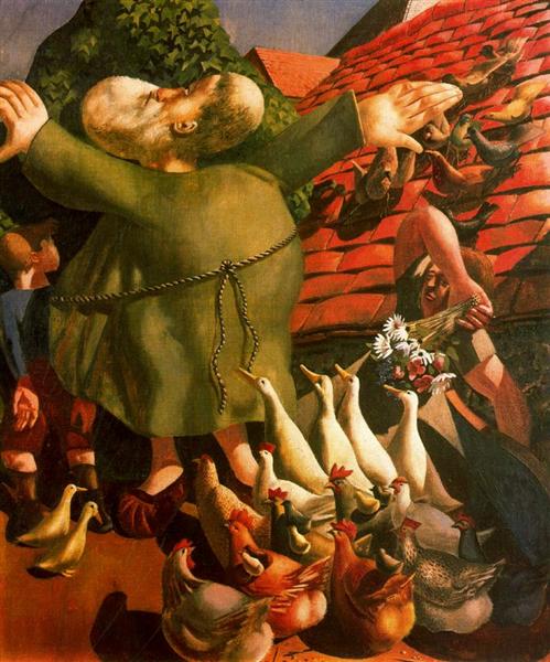 Saint Francis and the Birds, 1935 - Стенлі Спенсер