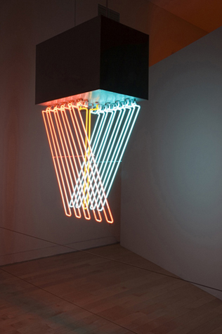 Hanging Neon, 1965 - Stephen Antonakos