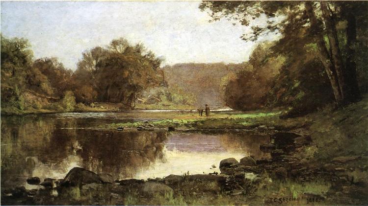 The Creek, 1888 - Теодор Клемент Стил