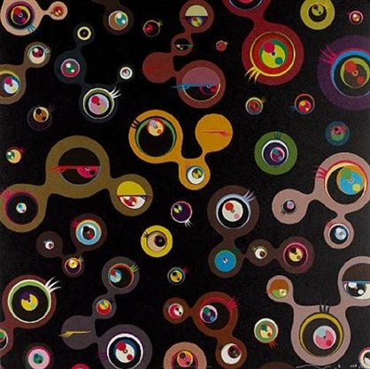 Jellyfish Eyes: Black 4, 2006 - Takashi Murakami