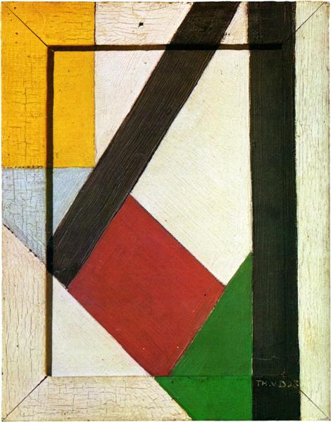 Composition, 1928 - 特奥·凡·杜斯伯格