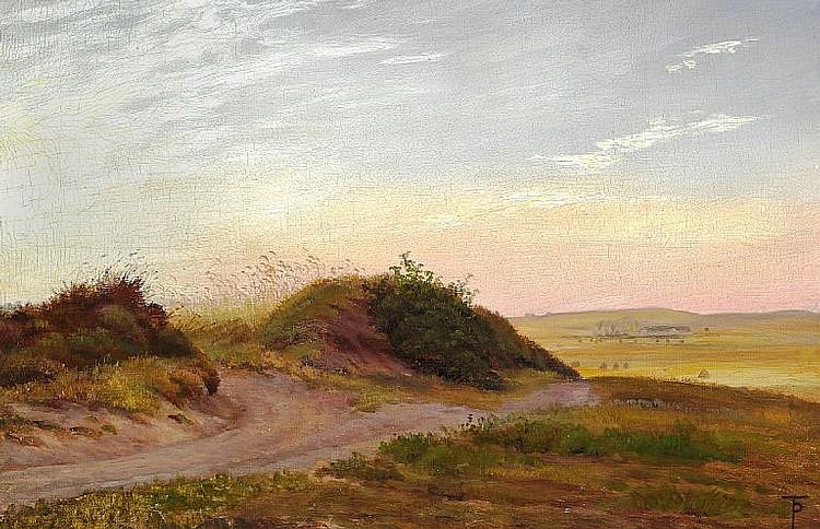 Jutlandic heath landscape - Theodor Philipsen
