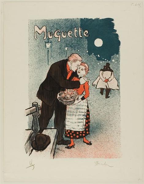 Muguette, 1892 - Theophile Steinlen