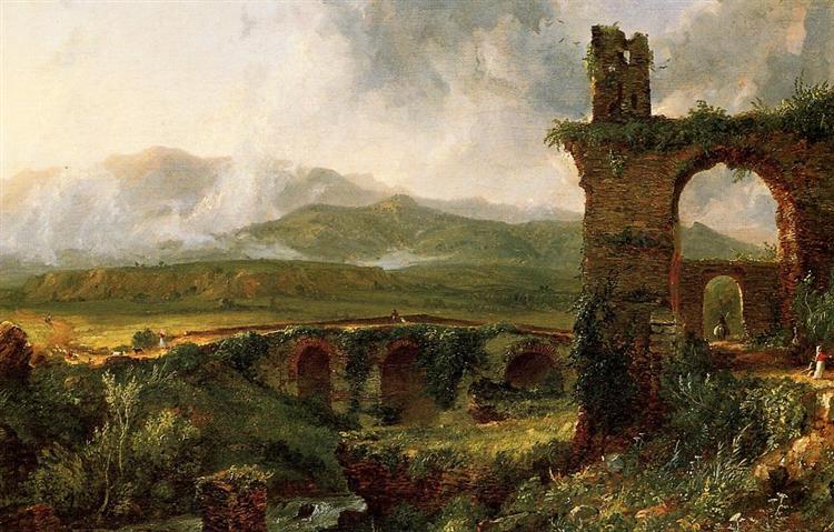 A View near Tivoli (Morning), 1832 - Томас Коул