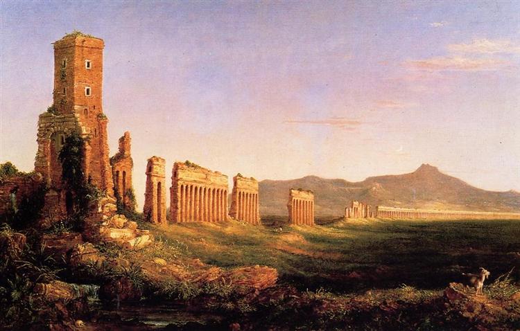 Aqueduc près de Rome, 1832 - Thomas Cole
