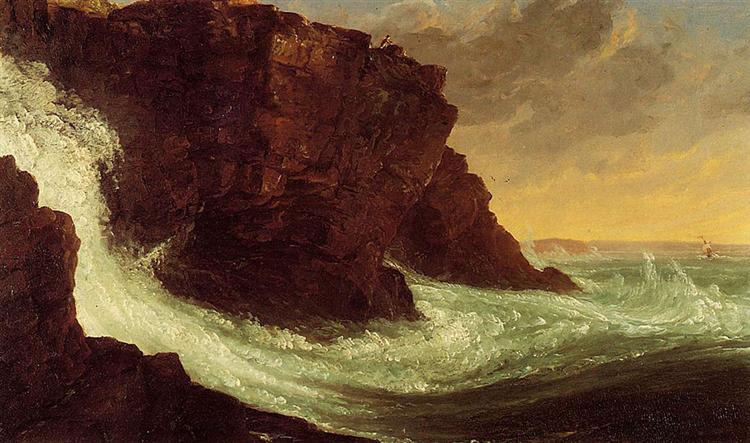 Frenchman's Bay, Mt. Desert Island, 1844 - Томас Коул