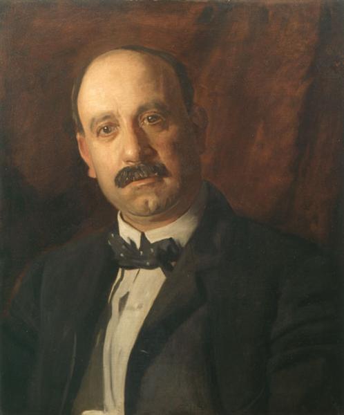 Portrait of Alfred Bryan Wall - 湯姆·艾金斯