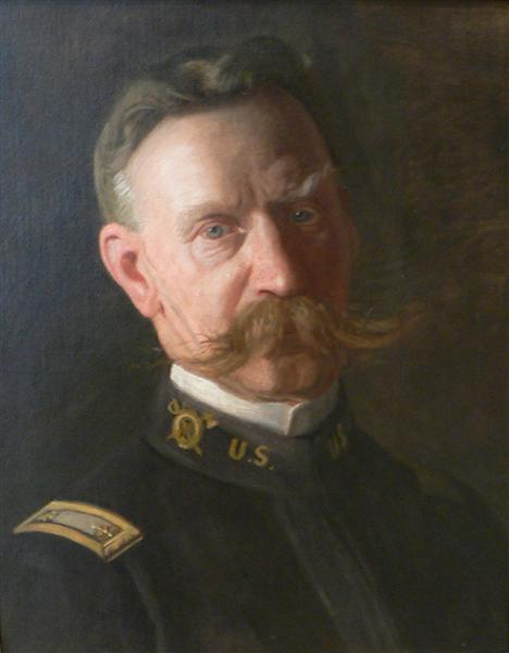 Portrait of Alfred Reynolds  in the Taubman Museum of Art - 湯姆·艾金斯
