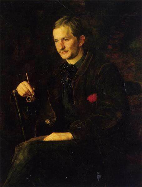 Portrait of James Wright, 1890 - Томас Икинс