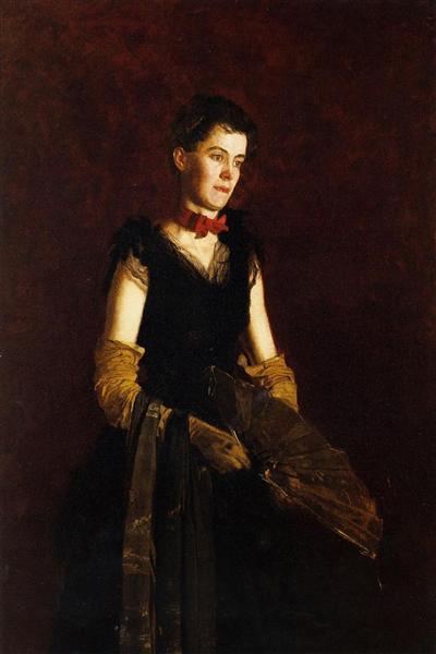 Portrait of Letitia Wilson Jordan, 1888 - Thomas Eakins
