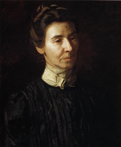Portrait of Mary Adeline Williams, 1899 - 湯姆·艾金斯