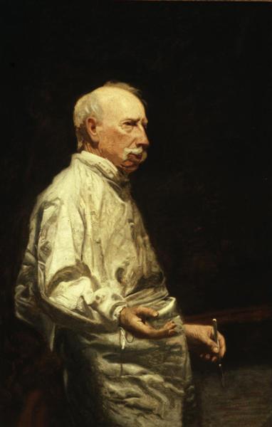 Study of Dr. Agnew for the Agnew Clinic - Thomas Eakins