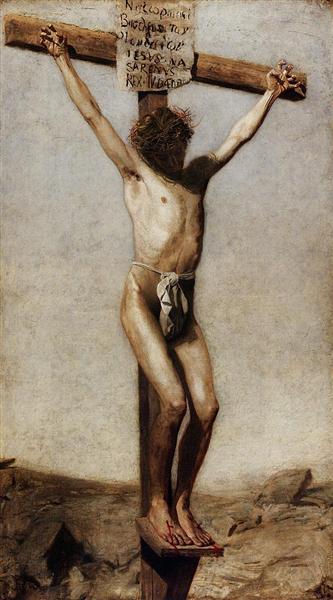 The Crucifixion, 1880 - Томас Ікінс