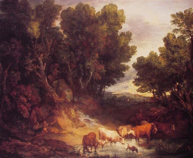 The Watering Place, 1777 - Thomas Gainsborough
