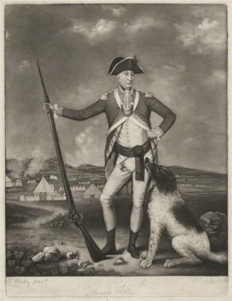Sir Richard Whitworth in camp at Winchester, 1778 - Томас Харди
