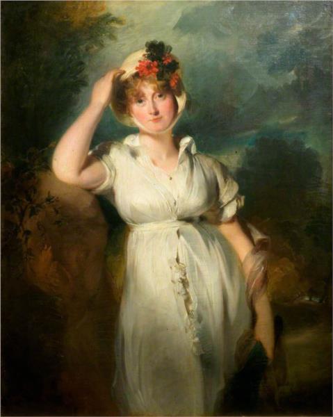 Caroline of Brunswick, Queen of George IV, 1798 - Thomas Lawrence