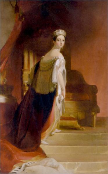 Queen Victoria, 1838 - Thomas Sully