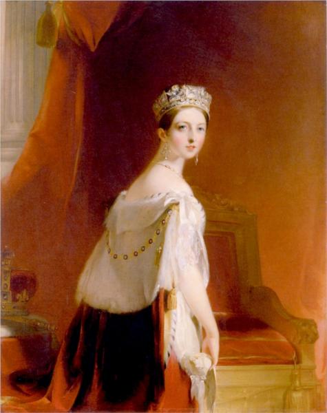 Queen Victoria, 1838 - Thomas Sully