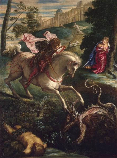 St George, 1543 - 1544 - Tintoretto