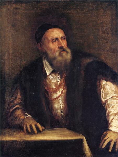 Self-portrait, c.1550 - 1562 - Ticiano Vecellio