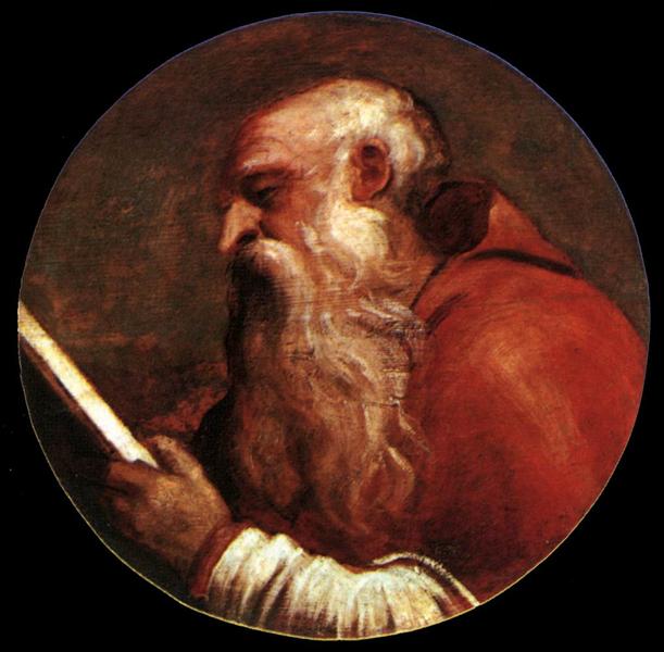 St Jerome - Ticiano Vecellio