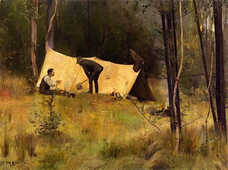 The Artist's Camp, 1886 - Tom Roberts