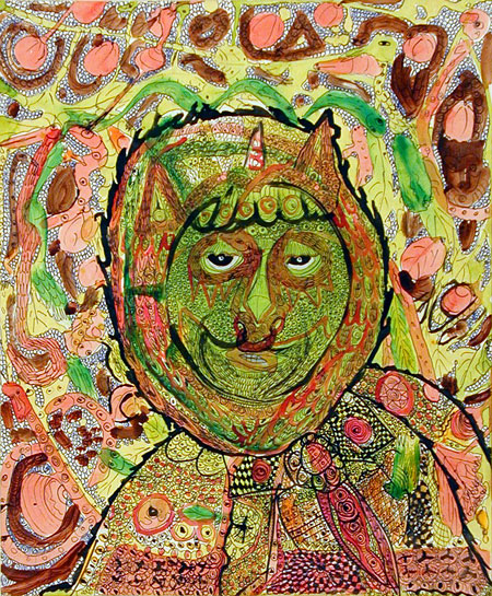 The Green Cat Man and the Flying Snakes, 2004 - Twins Seven Seven