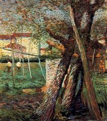 Countryside with Trees - Umberto Boccioni