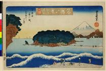 Enoshima seiran - Utagawa Toyokuni II