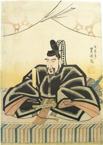The scholar Sugawara no Michizane - Утагава Тоёкуни II