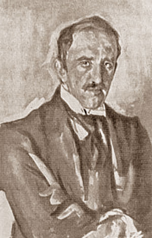 Portrait of Paolo Troubetzkoy - Valentin Serov