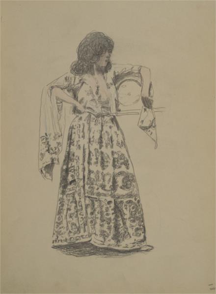 Рисунок женщины - Вардгес Суренянц
