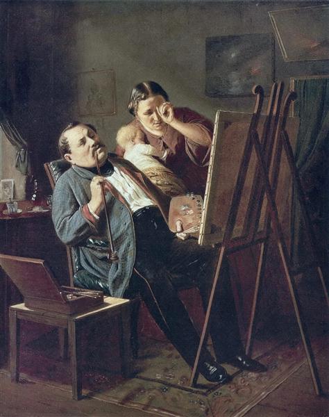 Amateur, 1862 - Vassili Perov